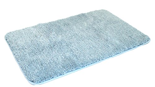 Preisvergleich Produktbild Kinzler J-10006 / 16 hellblau Badematte Mikrofaser 60x100 cm