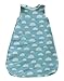 Produktbild David Fussenegger 94545798 Flanellschlafsack bis 1 Jahr -"Wolken allover" jade