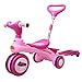 Produktbild Kinderfahrrad, Klapprad 1-6 Jahre alt, Kinderwagen, abnehmbare Hand Push Rod, Ride-Sliding Ein Doppel-Auto ( Color : Pink )