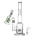 Produktbild P-Sungar Wasser Glas Bong Waben Reifen Percolator Birdcage Bubbler Hookahs 13.7IN Handmade Bongs Rig Bongs Recycler 18.8mm gemeinsame f¨¹r das Rauchen (23)