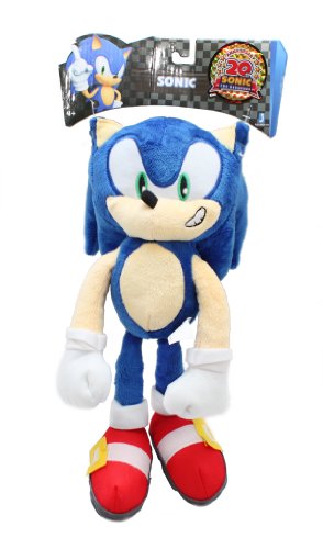 Price comparison product image Sonic The Hedgehog 12-Inch Modern Plush (Blue)