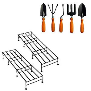 Plant Stand and Garden Tool Set of 5