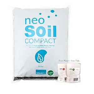 Aquario Neo Compact Soil Plants ?Normal? (8 Litre) ?About 7.2~7.3 kg Offer Neo Plants Tab and Iron Tab ! with 8L Bag?