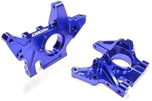 Integy RC Model C25964BLUE Billet Machined Rear Bulkhead for Traxxas 1/10 E-Maxx Monster Truck 3903