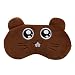 Produktbild Maoran Augenmaske Schlafmaske Augenbinde Schlaf Augenabdeckung Patch Cartoon Maus Form Verstellbarer Riemen Maus Form 20 * 9,5 cm