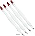 Starlite 4 Pack Manicure-Pedicure Stainless Steel Nickel Plated Cuticle Pusher