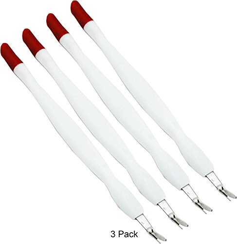 Starlite 4 Pack Manicure-Pedicure Stainless Steel Nickel Plated Cuticle Pusher
