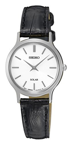 Seiko Damen-Armbanduhr Analog Quarz Leder SUP299P1 Seiko Damen-Armbanduhr Analog Quarz Leder SUP299P1