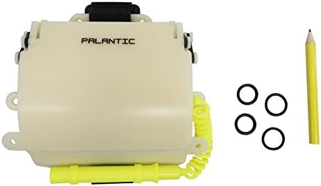 Palantic Scuba 3 Panels Wrist Writing Dive Slate with Pencil, Glow In the Dark