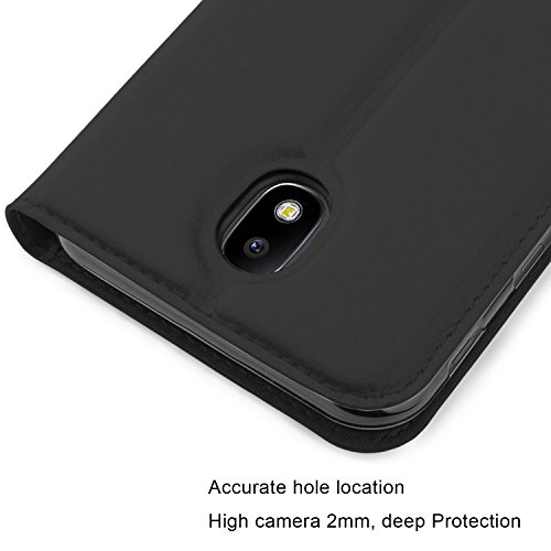 Funda Samsung Galaxy J7 2017 Carcasa KuGi Slim Flip Cover Carcasa Billetera Cartera de cuero PU Caso Monedero Multi-Angle Shockproof Silicio Protectora de Carcasa con Soporte Plegable para Samsung Galaxy J7 2017 SM-J730F Nuevo modelo Smartphone--negro reviews Funda Samsung Galaxy J7 2017 Carcasa KuGi Slim Flip Cover Carcasa Billetera Cartera de cuero PU Caso Monedero Multi-Angle Shockproof Silicio Protectora de Carcasa con Soporte Plegable para Samsung Galaxy J7 2017 SM-J730F Nuevo modelo Smartphone--negro
