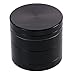 Produktbild edealing (TM) Mini 4 Schichten Legierung Metall Tabak Crusher Hand Muller Smoke Herbal-Kraut-Schleifer (Schwarz)