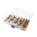 Tipo: Cabeza plana 70Pcs Tuerca Remachable de Cabeza Plana del Inserción Roscado Set M3 M5 M6 M8 M10 Auto