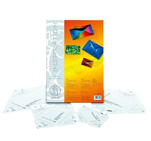 Schablonen-Set für Briefumschläge, 4-tlg. - 2