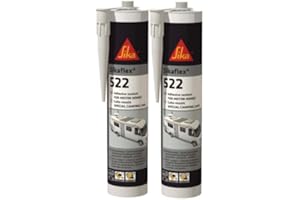 PHIMIITA SIKA Sikaflex 522 Caravan - White - 300ml - Set of 2 SIKA Putty Adhesives