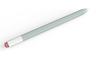 Yuexitech Silicone Pencil Case for Apple Pencil Generation 2/Pro，Ultra Thin Protective Pencil Cover，Silicone Sleeve Apple Pencil Cover Compatible with Magnetic Charging and Double Tap（Green）