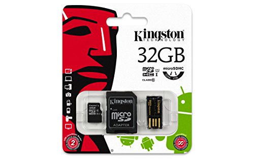 Kingston Mobility Kit micro-SDHC/SDXC 32GB Klasse 10, Karte plus SD und USB-Adapter - 4