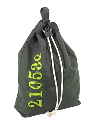 Wenko 62042100 Wäschesack Sailor Wäschesammler, Baumwolle, 55 x 65 x 18 cm, grün - 4
