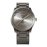 Leff Amsterdam Uhr mit Miyota Uhrwerk Unisex Tube Watch S42 Stahl 42 mm