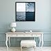 Produktbild DYY Große Größe Single Photo Frame Foto Wand Moderne Minimalistischen Schlafzimmer/Wohnzimmer Gletscher und Meer Kreative Persönlichkeit Dekorative Home Hintergrund Wand Farbe: schwarz, weiß