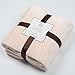 Produktbild Flanell Decke Decke verdickte Klimaanlage decke Doppelbett Sommer Handtuch Farbe coral Teppich, 180 CM * 229 cm, creme Farbe