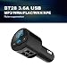 Produktbild Dailyinshop BT28 3.6AUSB Ladegerät Bluetooth Car Kit FM Transmitter Modulator Auto Mp3 Player (Farbe: Schwarz)