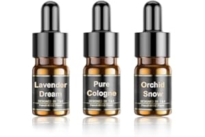 Ceeniu Profumatore Auto Oli Essenziali- Ricarica di Oli Essenziali per Diffusore Auto F21 - Realizzati con Puri Estratti Naturali di Piante - Utilizzabili per 3 Mesi - 4 ml (Confezione da 3)