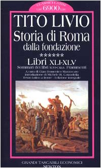 Storia di Roma dalla fondazione. Testo latino a fronte: 6