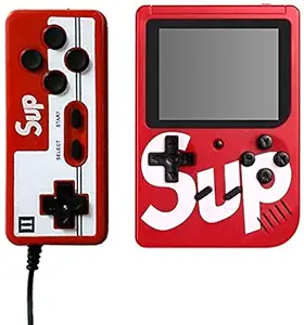 DIOLTY SUP 400 in 1 Retro Game Box Console Handheld Game PAD Box with TV Output & With Remote Controller Gaming Console (Multicolor)