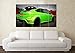 Produktbild Große Ford Focus RS grün veränderten Sports Car-Poster/Kunstdruck