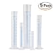 Produktbild Pixnor Messzylinder, 50 ml, 100 ml, 250 ml, 500 ml, 1000 ml, 5 Stück