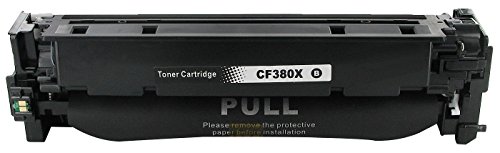 4 Toner kompatibel für HP CF380X, CF381A, CF382A, CF383A SET - 3