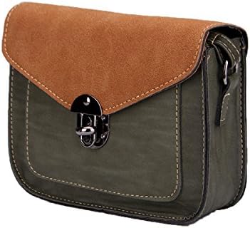 Lady Lock Shoulder Bag Bag Messenger Bag Small Square Bag,Orange