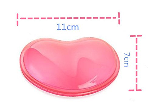 Beileer Handballenauflage gel ergonomisch zur des Handgelenks (lila) - 4