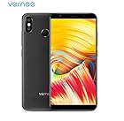 Smartphone in Offerta, Vernee T3 Pro 4G Dual Sim Telefono Cellulare, Schermo da 5.5 inch 18:9 HD+, Grande batteria da 4080mAh 3GB Ram+16GB Rom, Doppia Fotocamera Posteriore 13MP+2MP & Camera Frontale da 5MP, Andriod 8.1, MT6739 1.3GHz Quad-core Processor, Face ID, Nero