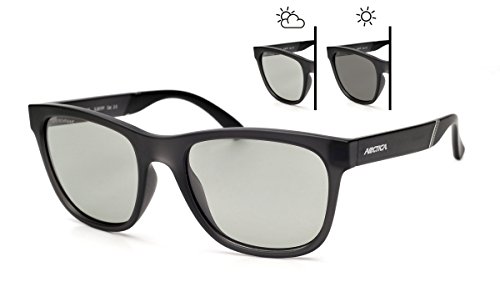 Preisvergleich Produktbild PHOTOCHROME Sonnenbrille Arctica S-261 polarisierende Selbsttönende Klassik GLÄSS Damen Herren