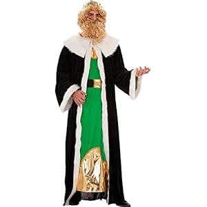 Disfraz o traje de Rey Mago Gaspar de hombre talla M-L