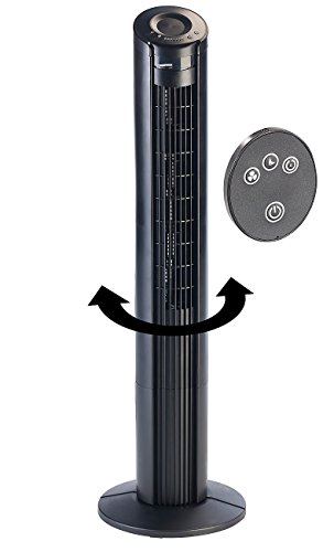 Sichler Haushaltsgeräte Digitaler Turmventilator VT-315.TU, Fernbedienung, 90°-Oszillation,55W - 5