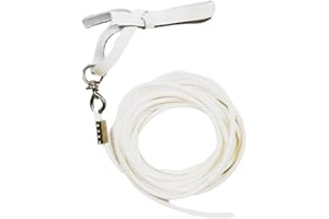 N A JA Horse - Peitschenschlag Voltigier Peitsche Longierriemen mit Edelstahl-Wirbel Lederschlag Lederriemenschlag Silikon Kontaktstock Schlag Made in Germany (400 cm, Silikon Longierriemen)