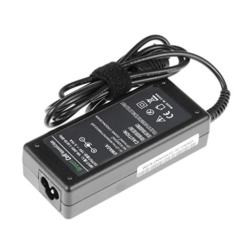 Green Cell® Netzteil / Ladegerät inkl. Stromkabel für Notebook / Laptop Samsung NP275E5E-K01DE (Ausgangsspannung: 19V 3.16A 60W, Steckermaße: 5.5-3.0mm mit Stift nach innen) - 2