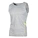 Produktbild EUZeo Männer Beiläufige Dünne Armellose Tank Top T Shirt Top Bluse Herren Sportlich Westen Pullover Slim Fit Trainingsanzug