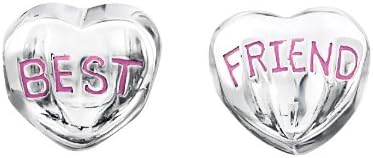 Jo For Girls Sterling Silver Double Sided Best Friend Bead