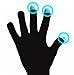 Price comparison product image DURAGADGET Size Large Black Touch Screen Gloves For Intenso 8" TAB 824, Intenso 7" TAB 724, Lenovo IdeaTab S6000, lenovo IdeaTab A3000, Lenovo IdeaTab 1000, lenovo Ideatab MiiX & Lenovo IdeaPad Yoga 11S