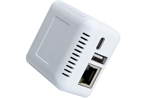 LOYALTY-SECU Mini Wireless WiFi Network Print Server Adapter for USB Printer…