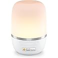meross Smart Lampada da Comodino a LED Intelligente, Compatibile con HomeKit, Alexa, Google e SmartThings, Luce Notturna Bamb