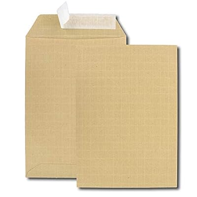 GPV Courriers protégés Paquet de 10 pochettes kraft armé brun C5 162x229 130 g/m² bande de protection