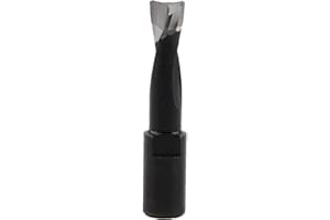 HOPSON TOOLS Punta in Metallo Duro per Giuntatrici Domino DF500 Fresa Punta in Metallo Duro Diametro 8 mm, 1 Pezzo