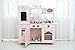Teamson Kids Childrens Wooden Large Vintage Pink 1 Piece Wooden Pretend Role Play Kitchen Toy TD-11414C