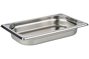 APS 81401 GN 1/4 contenitore, acciaio inossidabile Contenitore gastronorm, dimensioni 264 x 162 mm/altezza 40 mm/volume 1,0 litri
