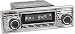 Produktbild RETROSOUND Herren chrom Hermosa Becker gewelltem Stil mit AUX USB Bluetooth Radio