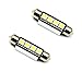 Produktbild 2x LED SOFFITTE 4 SMD 39mm 8000K 12V C5W 5050 SMD XENON WEISS WHITE CANBUS 2 Stück Lampen für Innen- Kennzeichen- Einstiegs- Kofferraum- Fussraumbeleuchtung